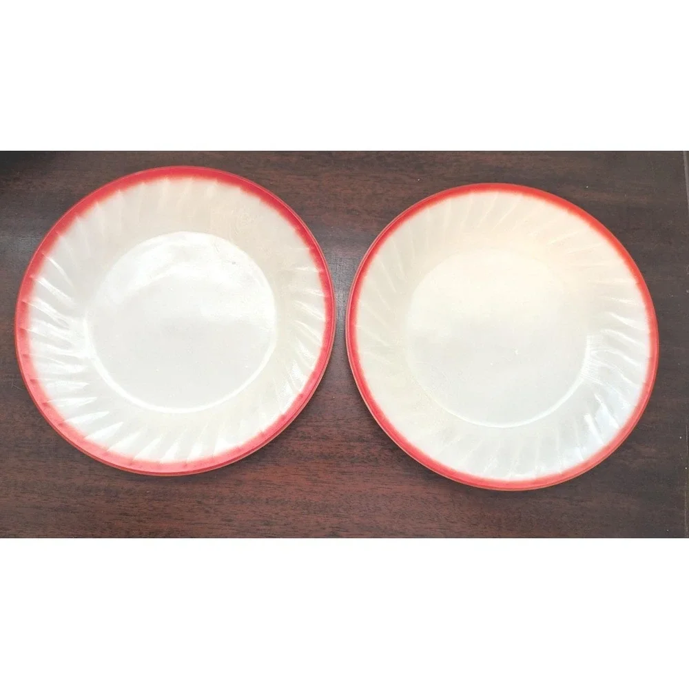 Fire King texture glass collection
